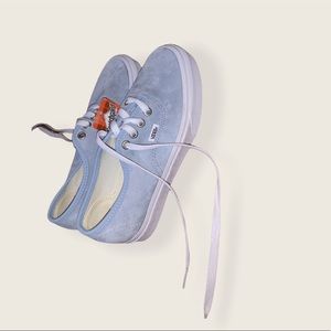 New light blue low rise vans